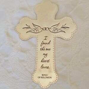 Silver Cross Wall Hanging